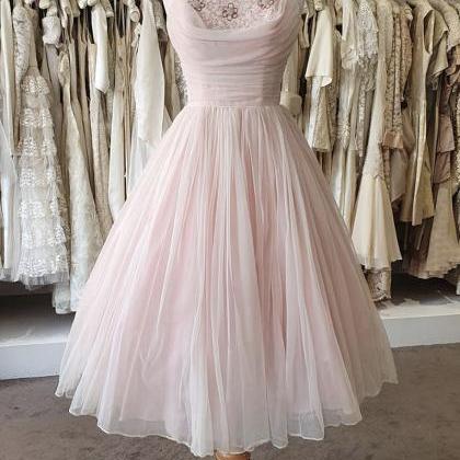 Pink A Line Short Prom Dress Homecoming Dress