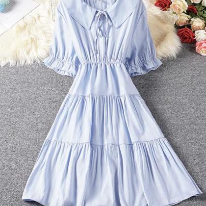 Lovely A Line Dress Summer Dress