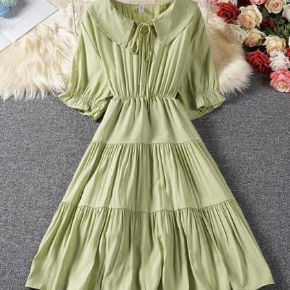 Lovely A Line Dress Summer Dress