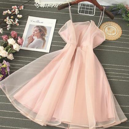 Cute Tulle Short Dress Mini Dress