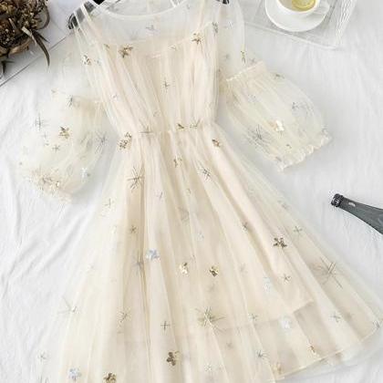 A Line Tulle Short Dress Fashion Girl Dress..