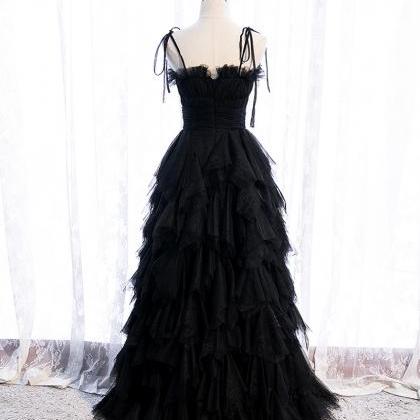 Stylish Tulle Long Prom Gown Evening Dress