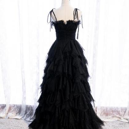 tulle long prom dress, evening dress     fg2391 main image 0