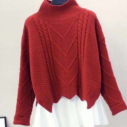 Stylish Two-piece Sweater