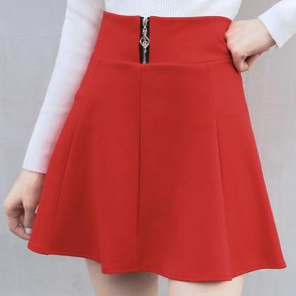 Stylish A line short skirt