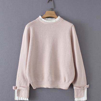 Sweater Simple Long Sleeve Sweater