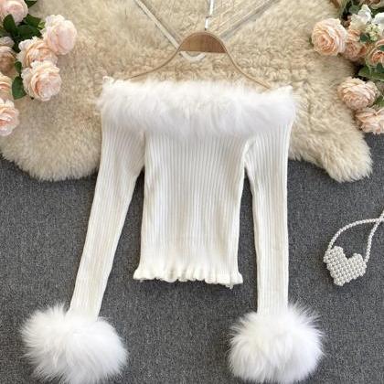 Stylish Long Sleeve Knitted Sweaters