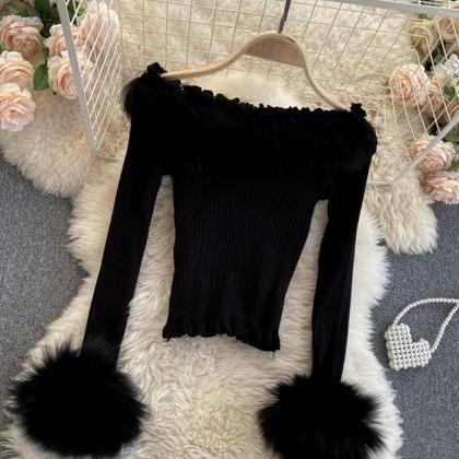 Stylish Long Sleeve Knitted Sweaters