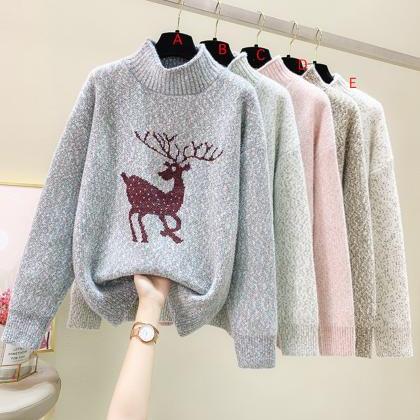 Cute Long Sleeve Sweater