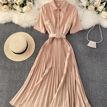 Simple A Line Dress Fashion Dress