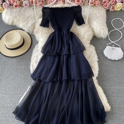 Cute A Line Dress Fashion Dress