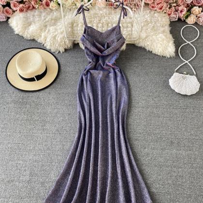 Mermaid Sweetheart Neck Dress Fashion Dress