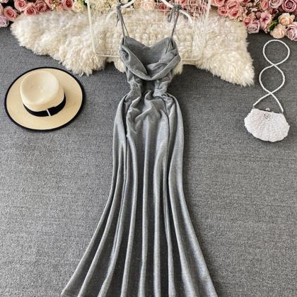 Mermaid Sweetheart Neck Dress Fashion Dress