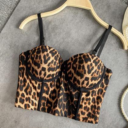 Sexy Leopard Vest