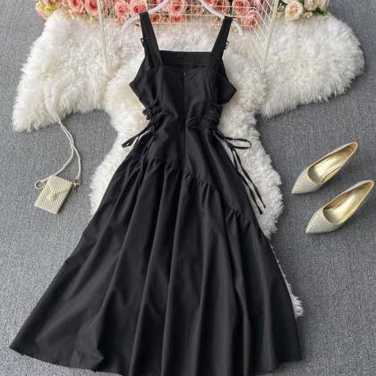 Black A Line Dress Fashion Dress