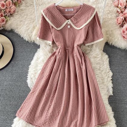 Sweet A Line Short Dress Fashion Dress