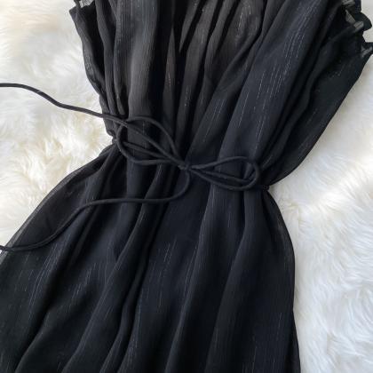 Black Tulle Short Dress Fashion Dress