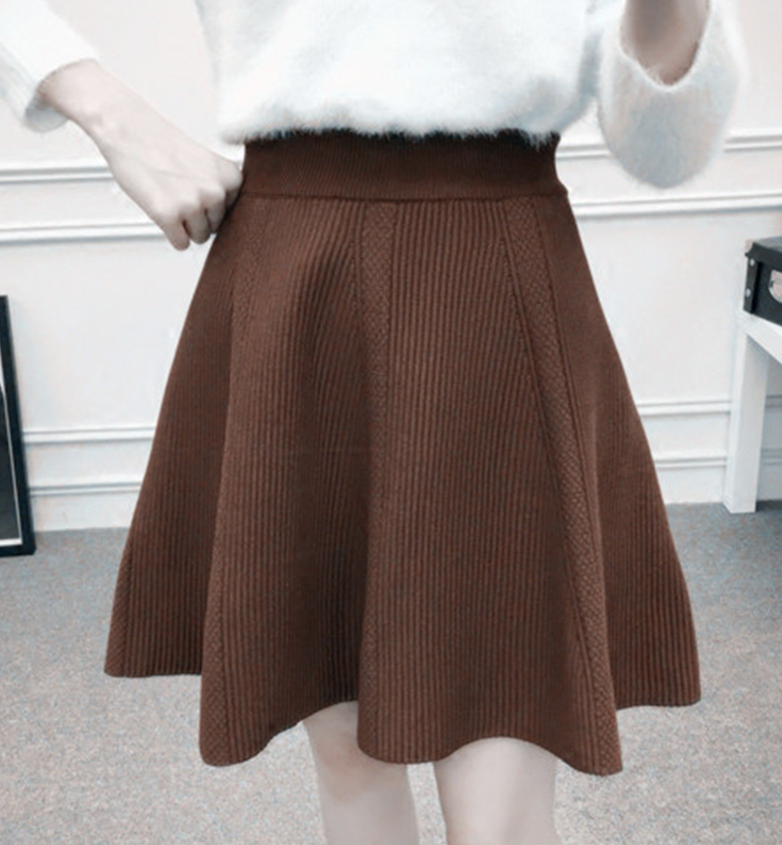 Short Knitted Skirt