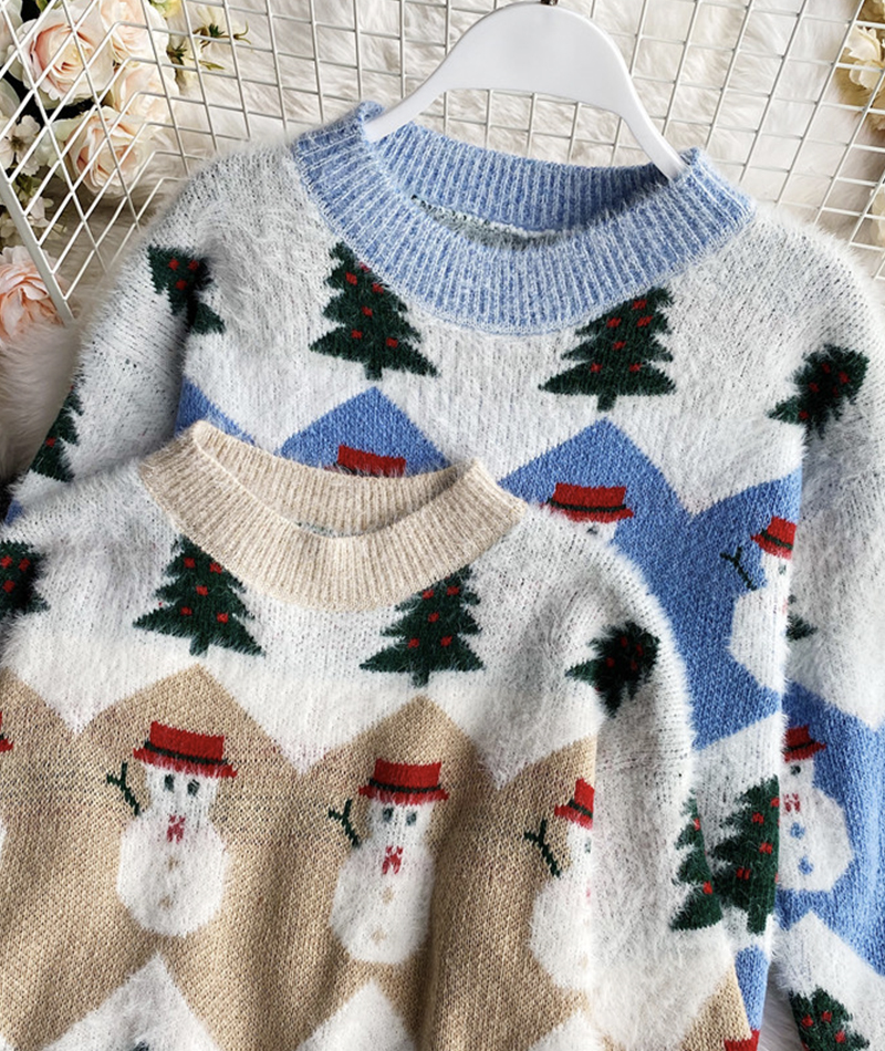 Sweater Cute Christmas Pattern Sweater on Luulla