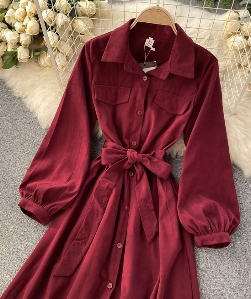 Lynethe | Stylish Long-Sleeve Dress