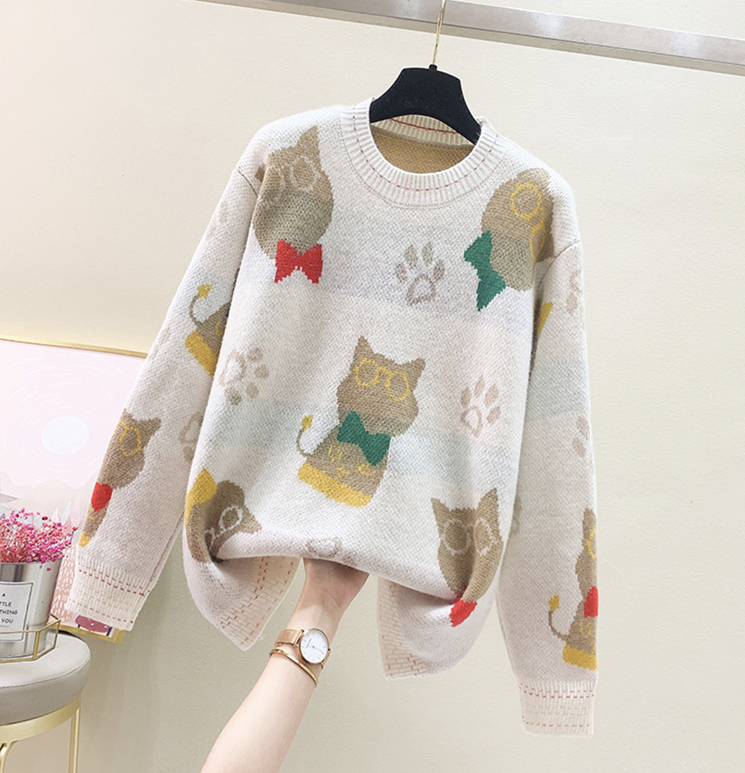 Lovely Loose Long Sleeve Sweater