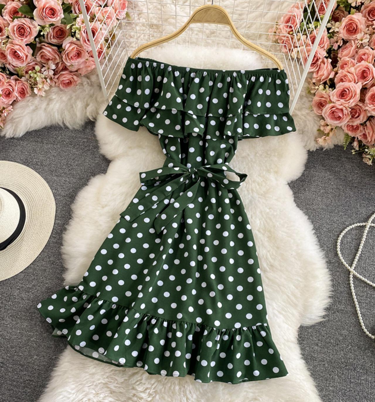 cute polka dot dress Kids Audrey Polka Dot Dress