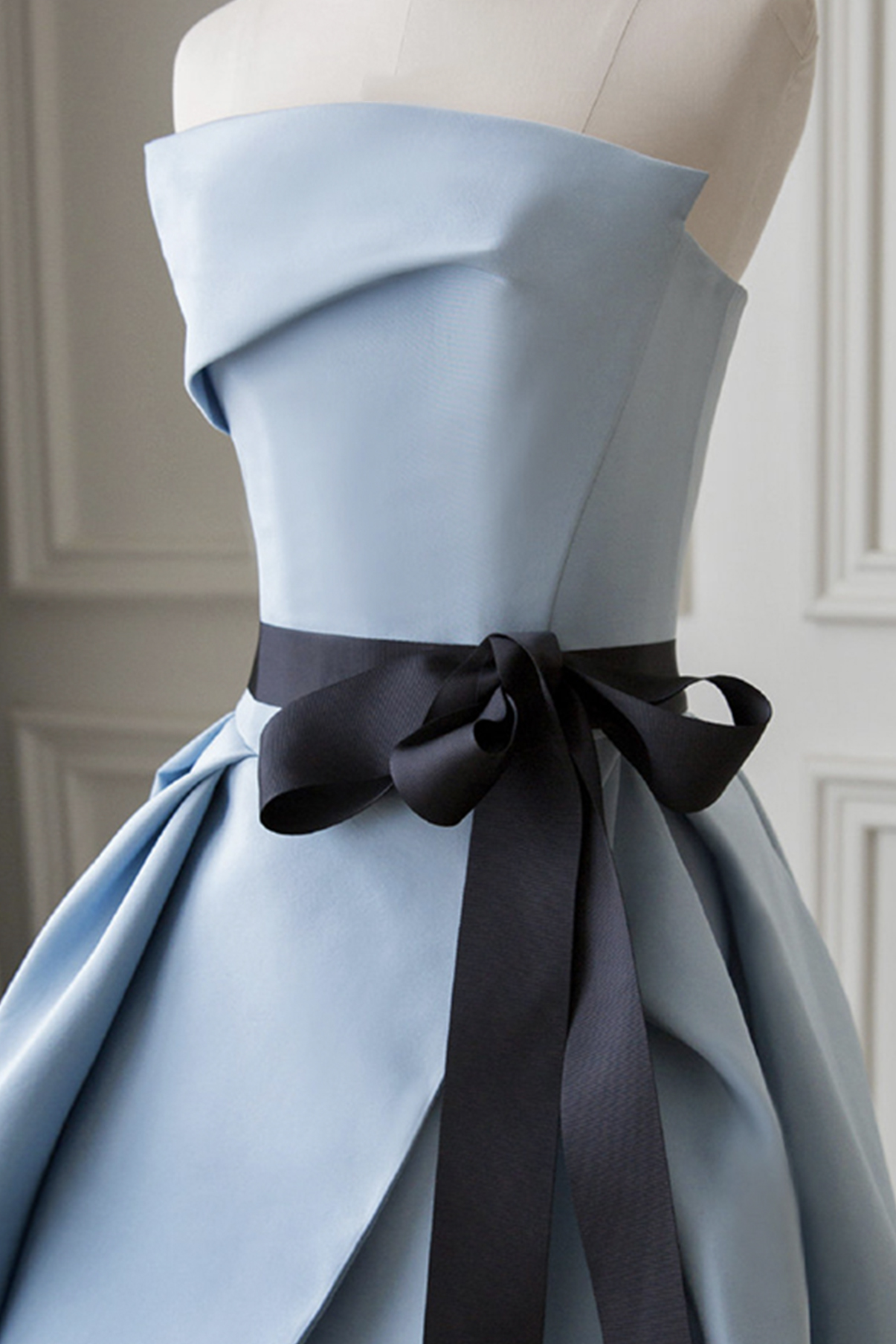 Popular Blue Long Evening Prom Dresses With Split Y7366