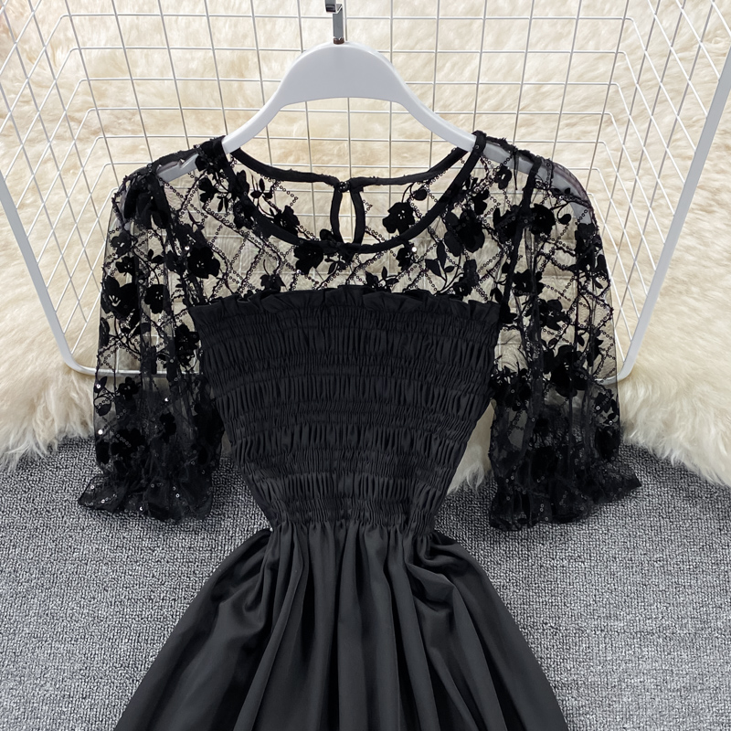 Black A Line Short Dress Fashion Dress on Luulla