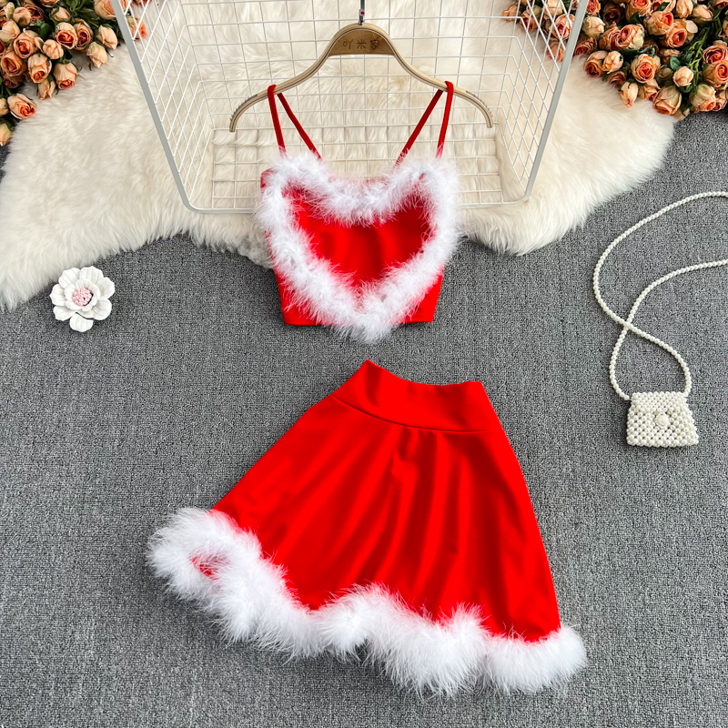 Cute Twopiece Christmas Dress on Luulla