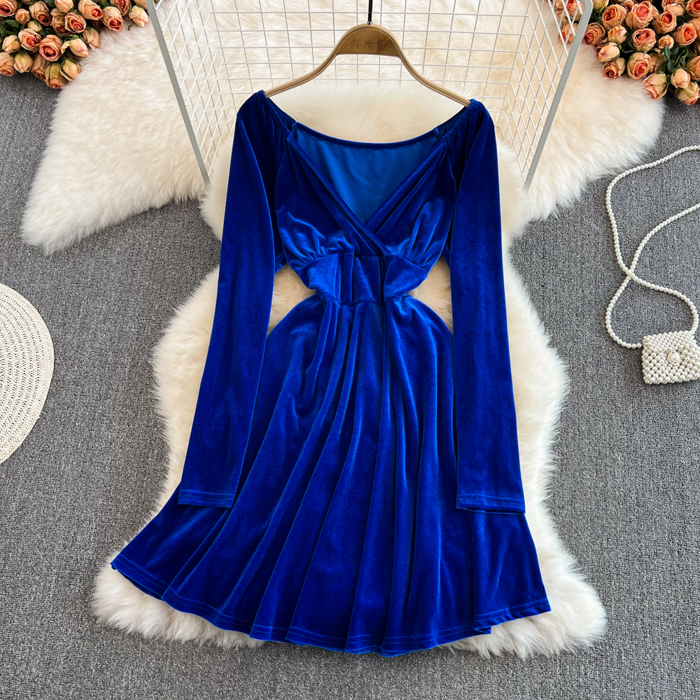 electric blue club dress Land - Silk Shirt in Color:Cream/Navy tank The Elizabeth Nap Dress Silk crepe body Silk