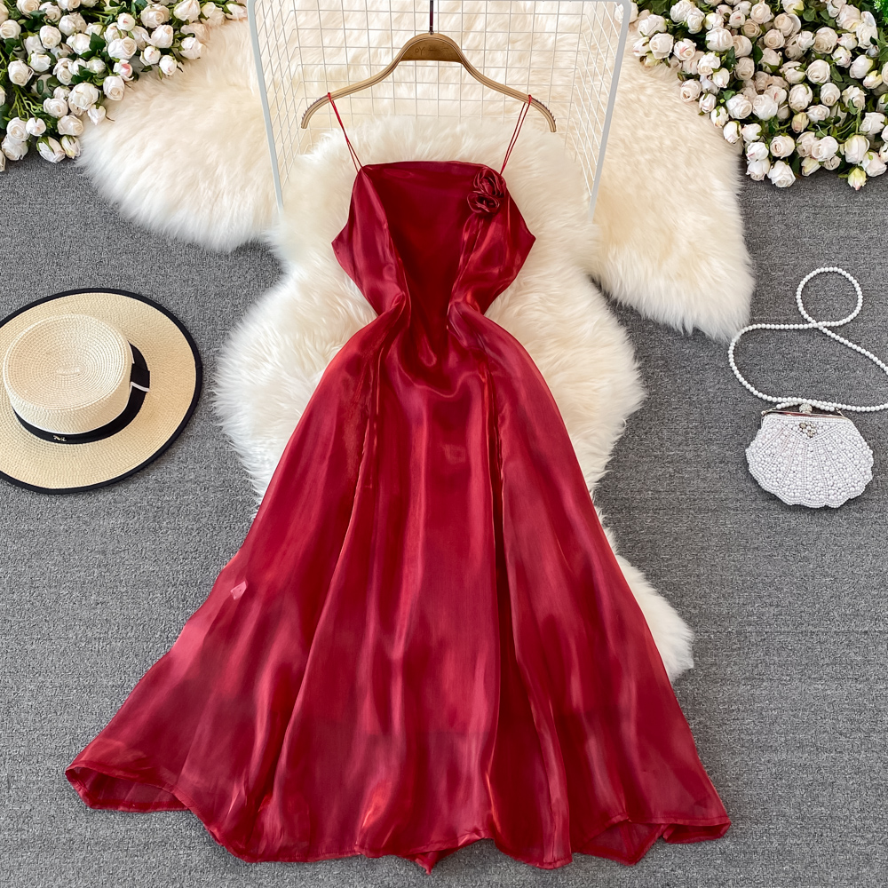 Red Tulle Short Dress A Line Fashion Dress