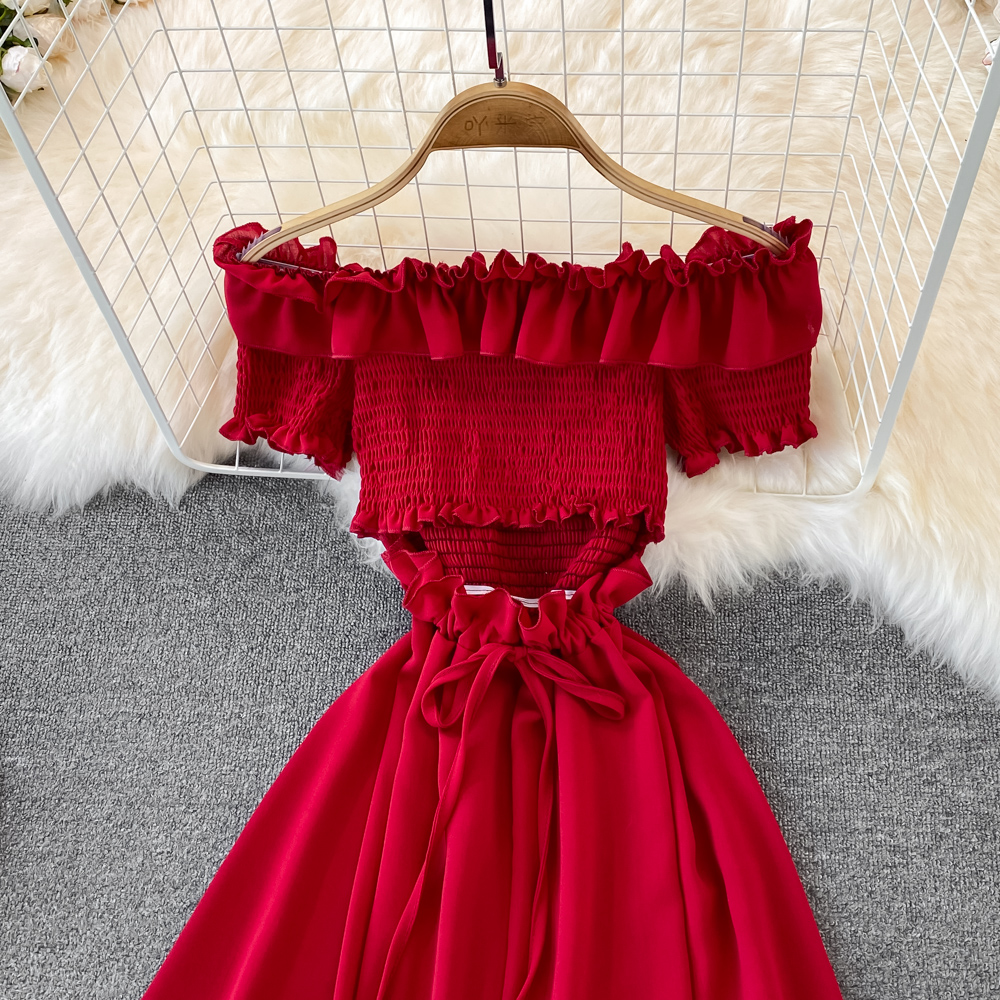 Cute A Line Off Shoulder Dress Short Dress