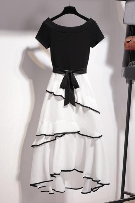 Black And White Dress Summer Dress