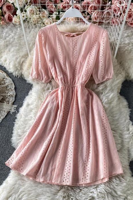 Cute A line short dress fashion dress