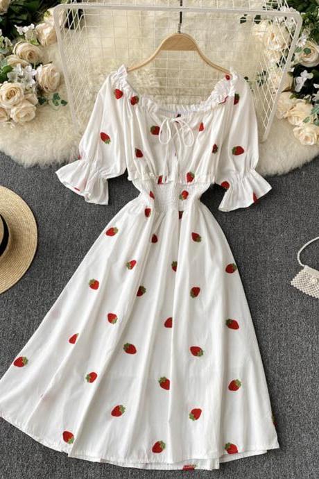 Sweet Strawberry Dress Cherry Dress Pineapple Dress