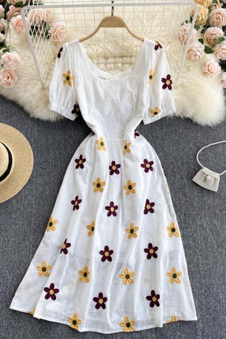 Sweet Lace Flower Dress