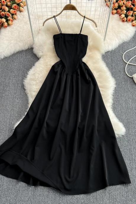 Black A Line Off Shouler Dress Fashion Dress