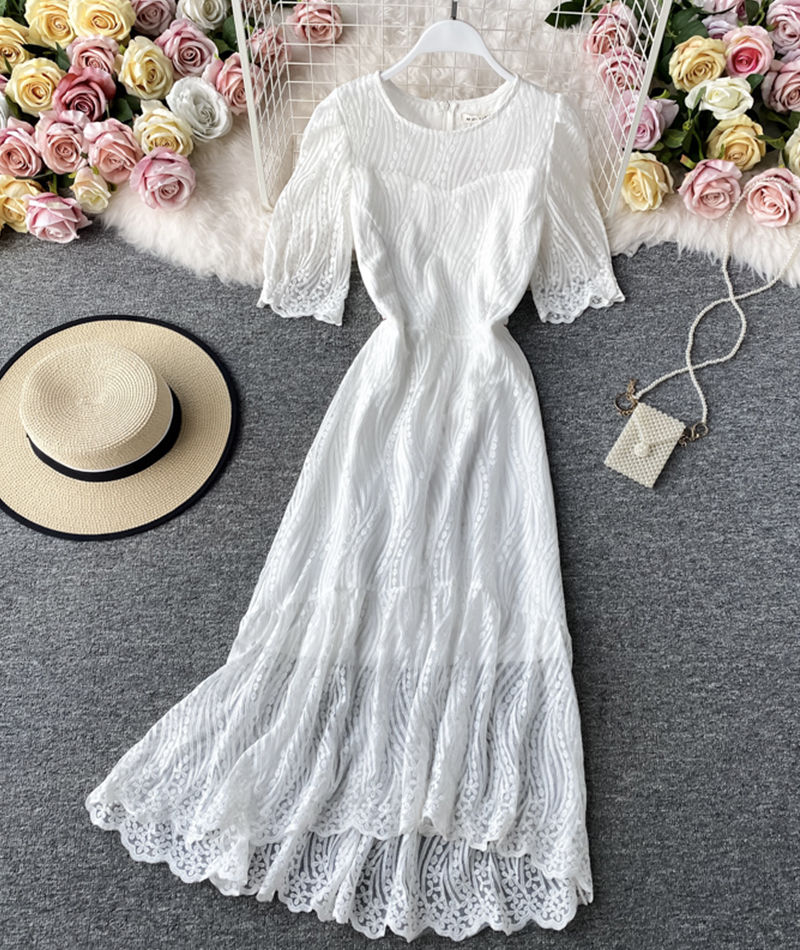 White Lace Dress Fashion Dress on Luulla