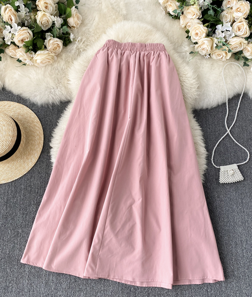 Pink A Line Skirt Cute Skirt on Luulla