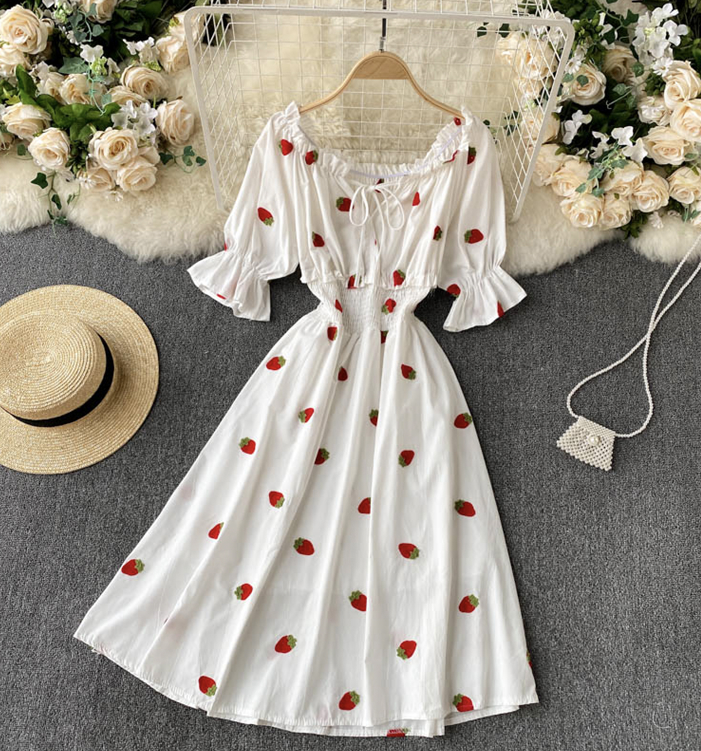 Sweet Strawberry Dress Cherry Dress Pineapple Dress on Luulla
