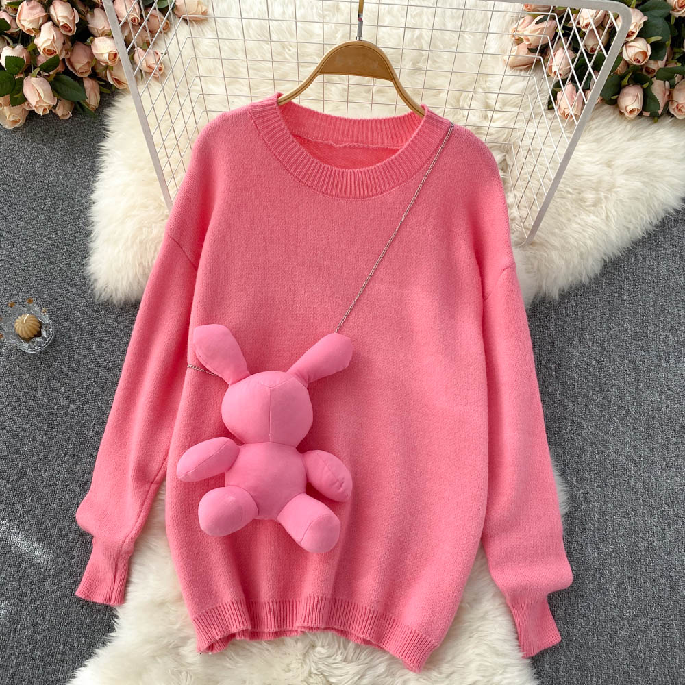 Cute Bear Long Sleeve Sweater on Luulla