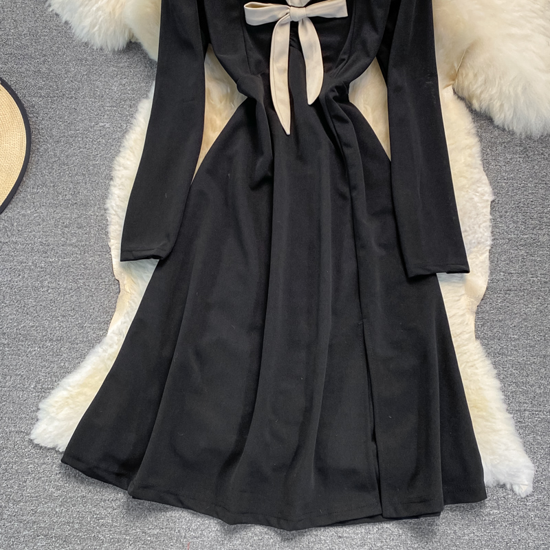 Long Sleeve A-Line Dress