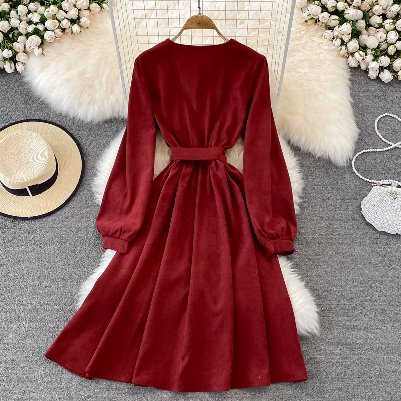 Cute A Line Long Sleeve Dress Fashion Dress on Luulla